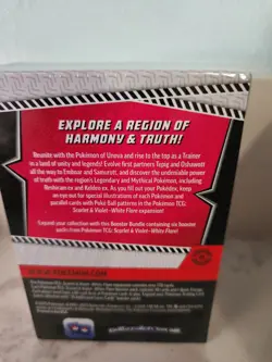 Pokemon TCG Scarlet & Violet White Flare Booster Bundle - In Hand- Sealed - Image 2