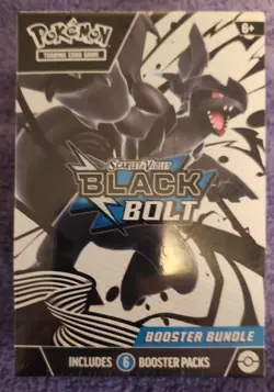 Pokemon TCG Scarlet & Violet Black Bolt Booster Bundle FREE SHIPPING - Image 1