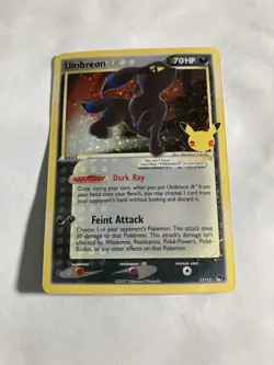 Lot Of 2 Pokemon Celebrations Classic Collection Umbreon & Greninja. Unplayed - Image 2