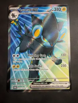 Pokemon Luxray EX Ultra Rare Holo 195/167 SV06 Twilight Masquerade M/NM - Image 1