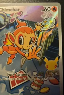 Chimchar 041 MEP Black Star Promo First Partner Illustration Collection Pokemon - Image 3