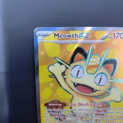Pokemon TCG Meowth Ex 107/088 Ultra Rare Perfect Order Near Mint Holo - Image 4