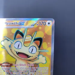 Pokemon TCG Meowth Ex 107/088 Ultra Rare Perfect Order Near Mint Holo - Image 5