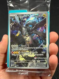 Pokemon TCG Mega Evolution Promos #031 N's Zekrom Pokemon Center Sealed Promo - Image 1