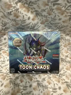 Yugioh Toon Chaos Factory Sealed Booster Box 24 Packs Brand New - Image 1