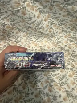 Yugioh Toon Chaos Factory Sealed Booster Box 24 Packs Brand New - Image 3
