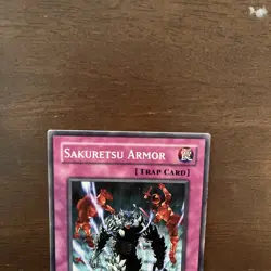 Yugioh! LP Sakuretsu Armor - DCR-102 - Common - 1st Edition Lightly Played Eng. - Image 2