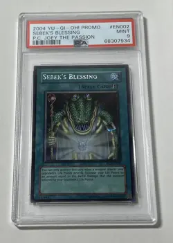 2004 YU-GI-OH! SEBEK’S BLESSING MINT 9 P.C. JOEY THE PASSION #EN002 - Image 1