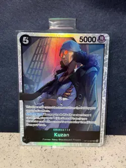 Kuzan OP10-082 Royal Blood Holo Foil One Piece CCG 5000 Power Namco - Image 1