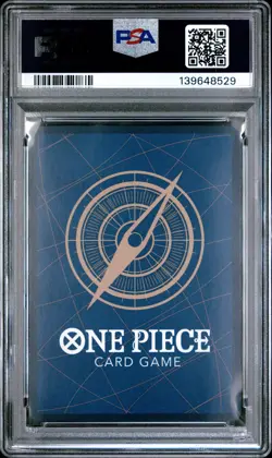 2025 ONE PIECE JPN OP11-A FIST OF DIVINE SPEED #118 MONKEY D. LUFFY PSA 10 - Image 2