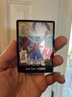 One Piece DON!! Alternate Art (Luffy), Lightly Played Romance Dawn - Image 2