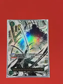 Demon Aura Nine Sword Style Asura Blades Drawn Dead Man's Game Alt Art OP12-037 - Image 1