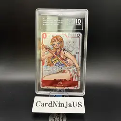 TAG GEM MINT 10 (971) Nami Parallel OP01-016 R 25th Edition ONE PIECE 331 - Image 1