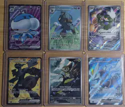 Pokemon Full Art Lot 6 Cards Near Mint - Image 1