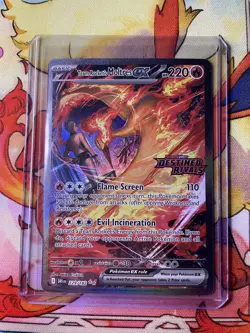 Team Rocket's Moltres ex - (Destined Rivals Stamp) 229/182 Miscellaneous Cards & - Image 3