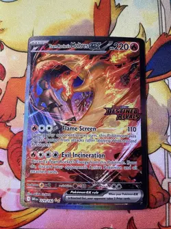 Team Rocket's Moltres ex - (Destined Rivals Stamp) 229/182 Miscellaneous Cards & - Image 5