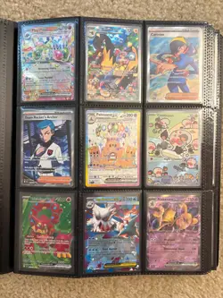 Completely Full Pokemon Binder Collection All Foils 360 Cards NM/M Sleeved - Image 1