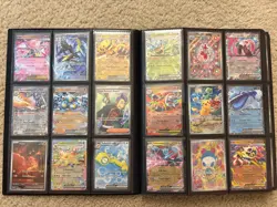 Completely Full Pokemon Binder Collection All Foils 360 Cards NM/M Sleeved - Image 3