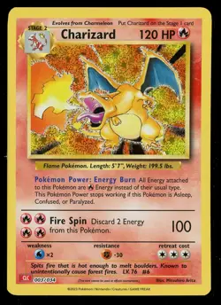 Charizard 003/034 Pokemon Classic Collection CLC 2023 Near Mint English Card - Image 1