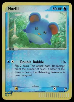 Pokemon Card - Marill Sandstorm 68/100 Reverse Holo Common - Image 1