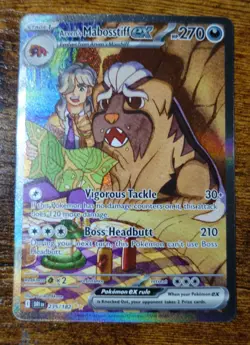 Arven's Mabosstiff ex 235/182 Destined Rivals Pokemon Card NM-MINT - Image 1