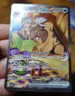 Arven's Mabosstiff ex 235/182 Destined Rivals Pokemon Card NM-MINT - Image 3