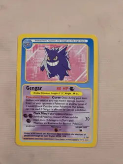 Funskool Gengar Pokemon TCG Stage 2 Card 80 HP 2000 - Image 1