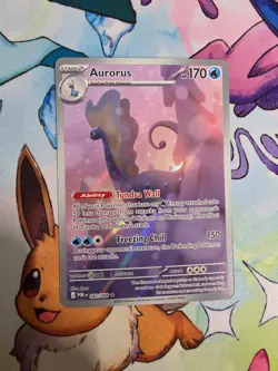 Aurorus 92/88 Illustration Rare Holo Card - Pokemon Perfect Order Near Mint - Image 1