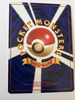 2000 Pokemon Neo Genesis Card Flip Game Trainer Japanese Banned Slot Machine - Image 2