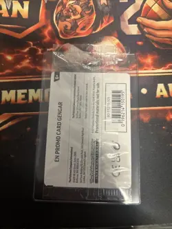 Pokemon TCG Gengar 050/088 Promo Sealed Stamped Gamestop Promo Card - Image 2