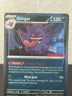 Gengar Perfect Order Gamestop Stamped Promo Card Sealed Pokemon TCG - Image 4