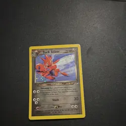 Pokemon Dark Scizor Neo Destiny Holo Rare 70 HP Stage 1 9/105 Card - Image 1