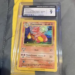 Nintendo Charmeleon Holo Trading Card Game Classic 002/034 CGC 9 Pokemon TCG - Image 1