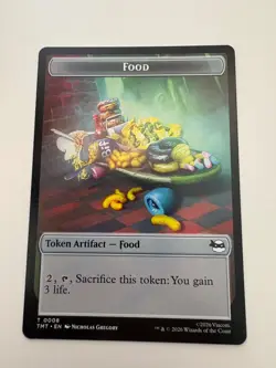 Ninja/Food Double-Sided-TMNT (0005/0008) (T) NM (x4 Cards) - Image 2