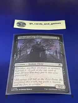 U #0123 Umbral Collar Zealot (FOIL) EOE Edge of Eternities MTG Card - Image 1