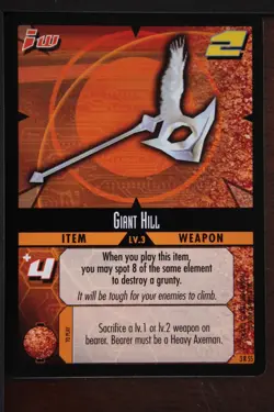 .Hack Enemy CCG: "Giant Hill" 3 R 55 - Image 1