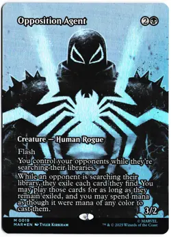 Opposition Agent (Borderless) Foil M Marvel Universe Eternal-Legal 19 NM - Image 1
