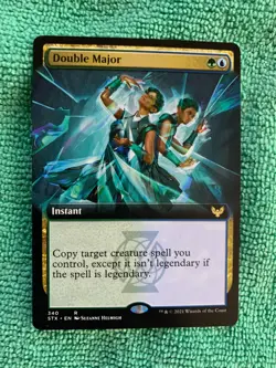 Double Major #340 (Extended Art) (NM) Strixhaven: School of Mages MTG - Image 1