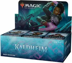 MTG: Kaldheim - Draft Booster Box Sealed - Kaldheim (KHM) - Magic The Gathering 630509907625 - Image 1