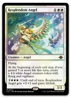 Resplendent Angel #32 (Foil) (LP) Lost Caverns of Ixalan LCI Magic MTG - Image 1