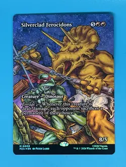 Silverclad Ferocidons (Borderless) Teenage Mutant Ninja Turtles Source Material - Image 1