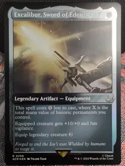 Excalibur, Sword of Eden (Foil Etched) Universes Beyond: Assassin's Creed Foil - Image 1