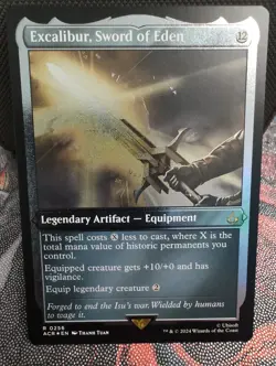 Excalibur, Sword of Eden (Foil Etched) Universes Beyond: Assassin's Creed Foil - Image 3