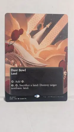 Dust Bowl Borderless Regular - Edge Of Eternities: Stellar Sights MTG-NM - Image 1