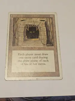 Howling Mine Revised Edition MTG Magic The Gathering Heavy Play - Image 1