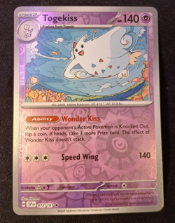 Togekiss Reverse Holo 72/191 Pokemon Surging Sparks Reverse Holo NM Pokemon TCG - Image 1