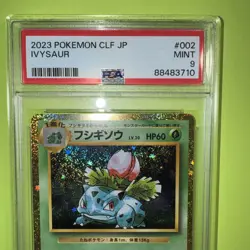 2023 POKEMON CLF JP TRADING CARD GAME CLASSIC #002 IVYSAUR PSA 10 - Image 2