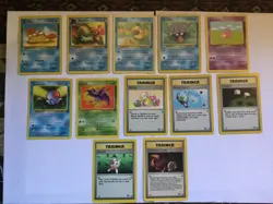 Pokemon TCG Vintage Fossil 27 Card Lot WOTC - Image 3