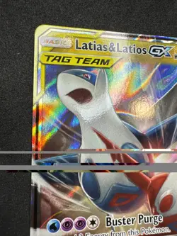 Latias & Latios GX 113/181 Team Up Pokemon TCG Tag Team - Image 2
