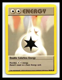 💥 Double Colorless Energy | Pokemon TCG 1999 | (Base Set) # 96/102 - Image 1